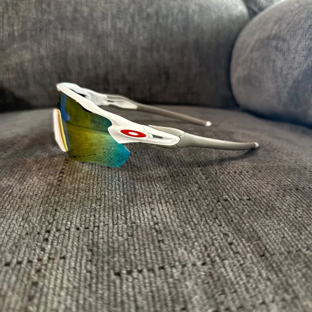 Oakley Radar EV PRIZM Polarized OO9208 White-Gray Frame - Picture 7 of 8